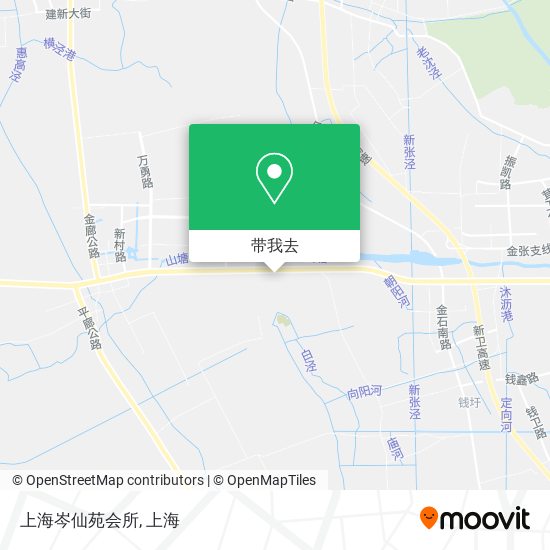 上海岑仙苑会所地图