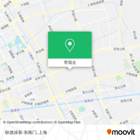 耿德涂装-东南门地图