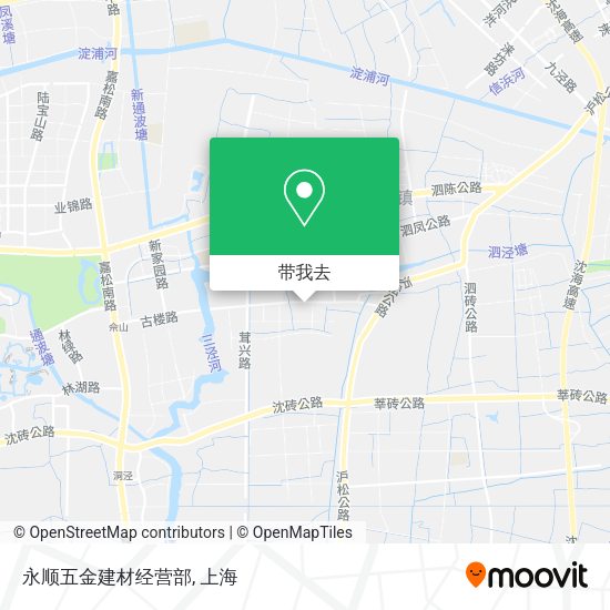 永顺五金建材经营部地图