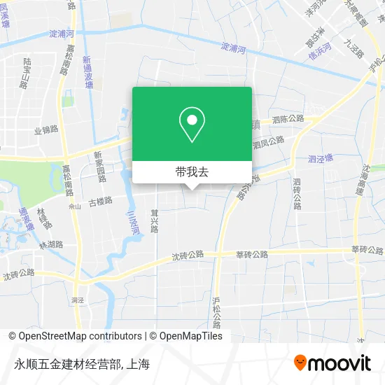 永顺五金建材经营部地图