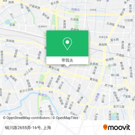 铜川路2655弄-16号地图