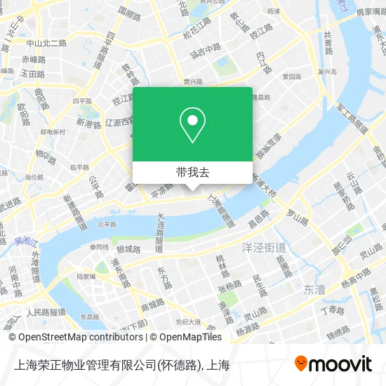 上海荣正物业管理有限公司(怀德路)地图
