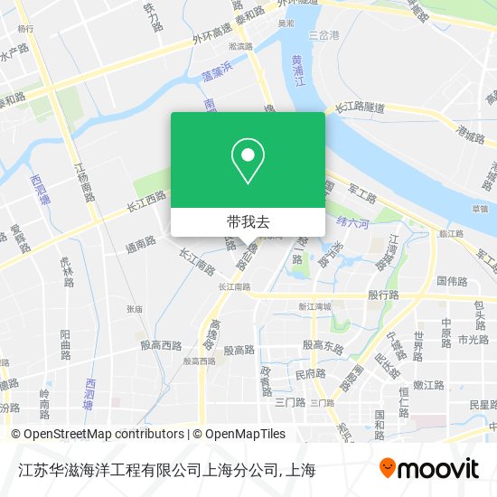 江苏华滋海洋工程有限公司上海分公司地图