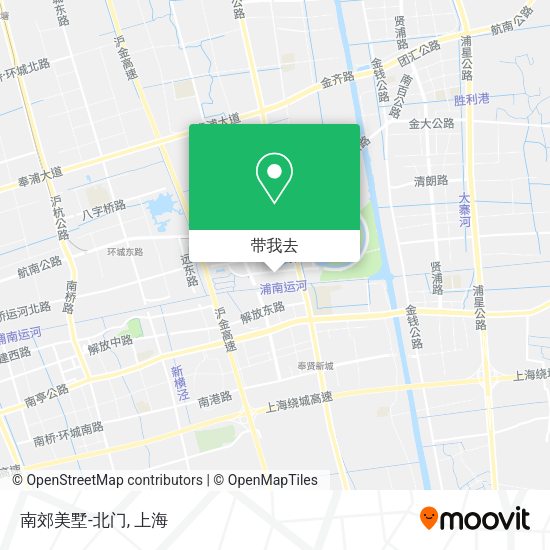 南郊美墅-北门地图