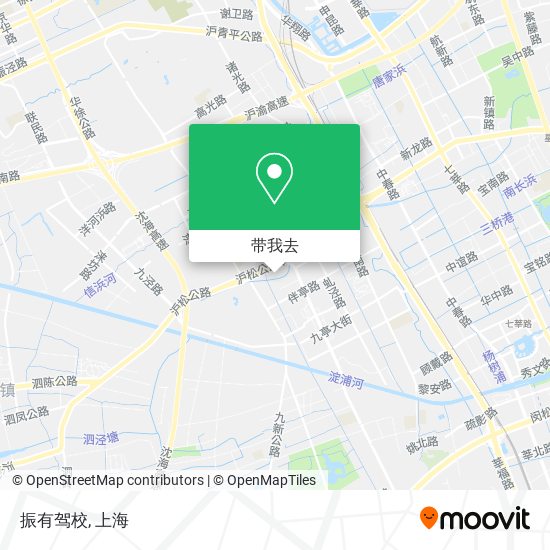 振有驾校地图