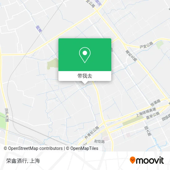 荣鑫酒行地图