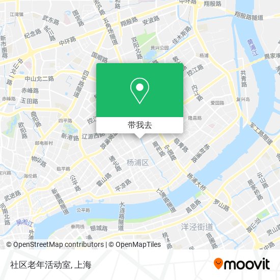 社区老年活动室地图