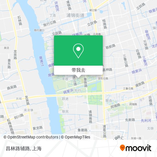昌林路辅路地图