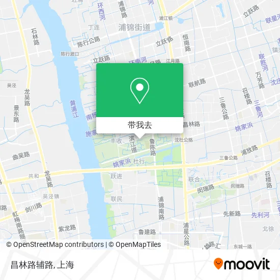 昌林路辅路地图