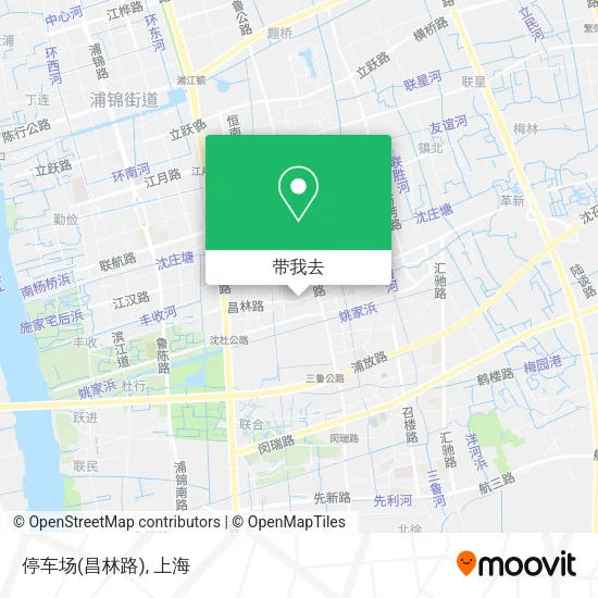 停车场(昌林路)地图