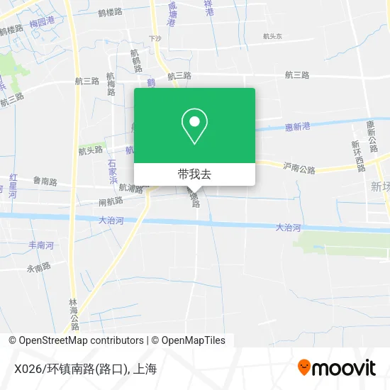 X026/环镇南路(路口)地图