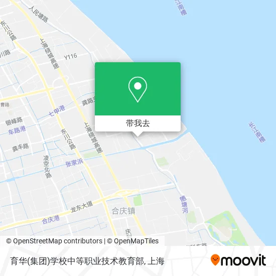 育华(集团)学校中等职业技术教育部地图