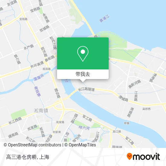 高三港仓房桥地图