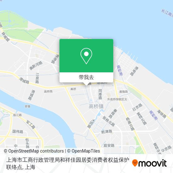 上海市工商行政管理局和祥佳园居委消费者权益保护联络点地图