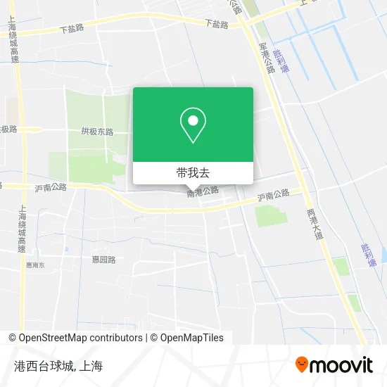 港西台球城地图