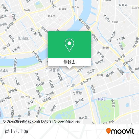 崮山路地图