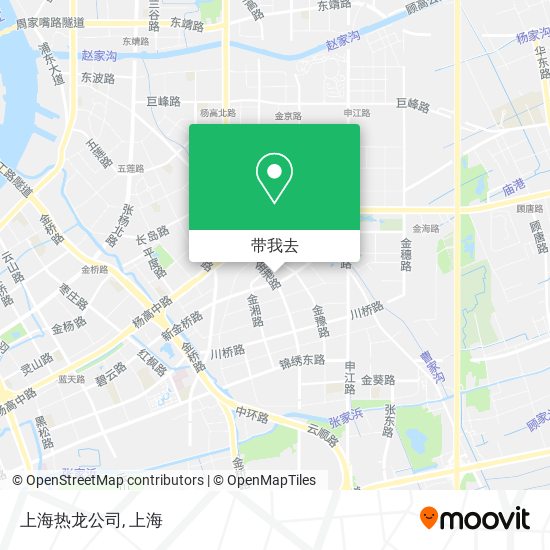 上海热龙公司地图