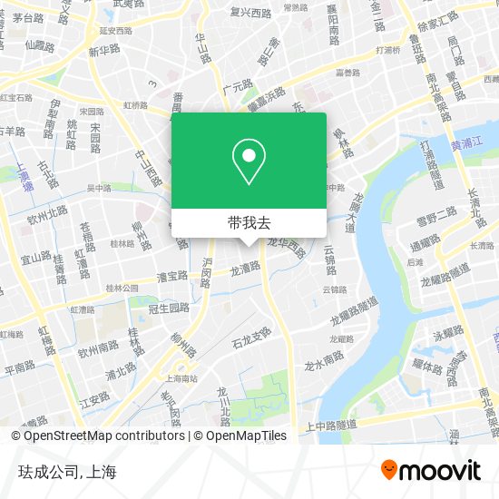 珐成公司地图