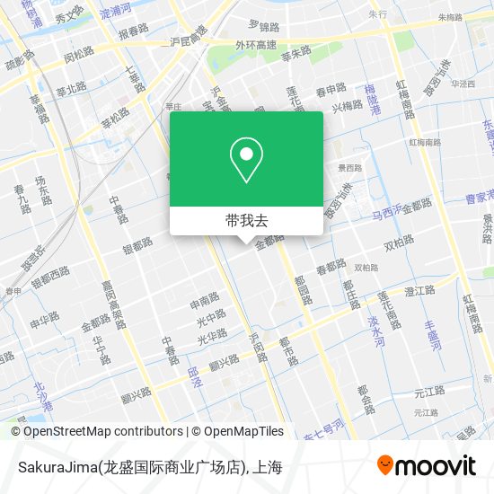 SakuraJima(龙盛国际商业广场店)地图