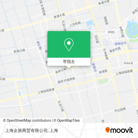 上海企旌商贸有限公司地图