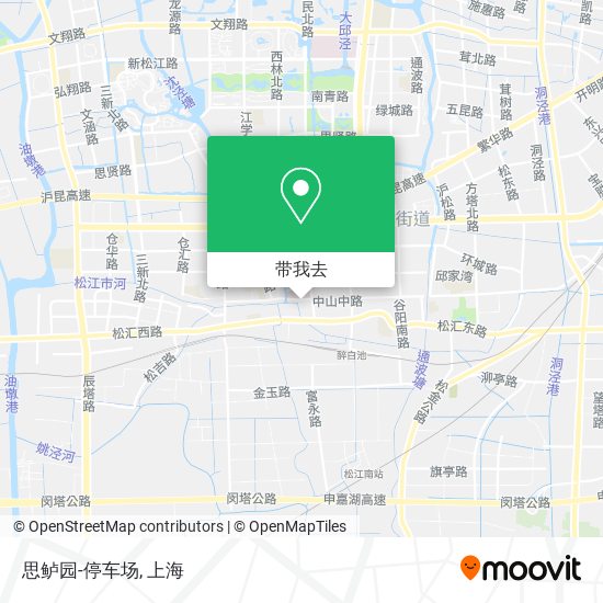 思鲈园-停车场地图