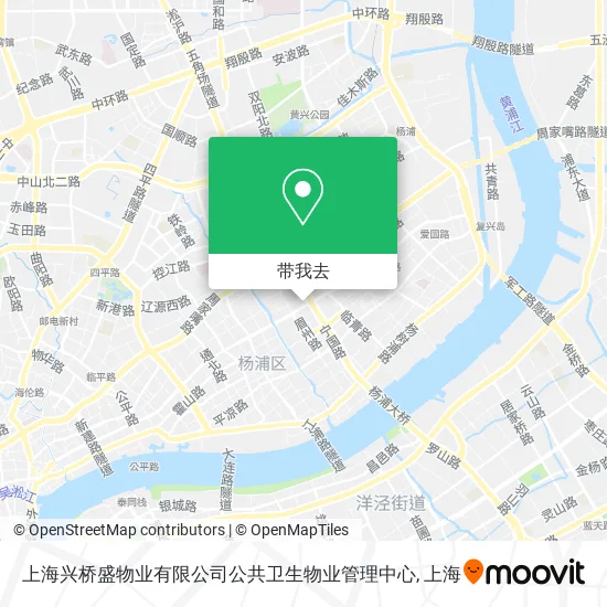 上海兴桥盛物业有限公司公共卫生物业管理中心地图