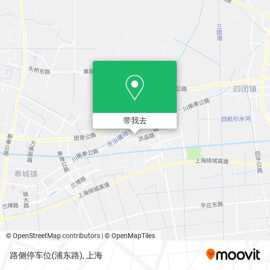 路侧停车位(浦东路)地图