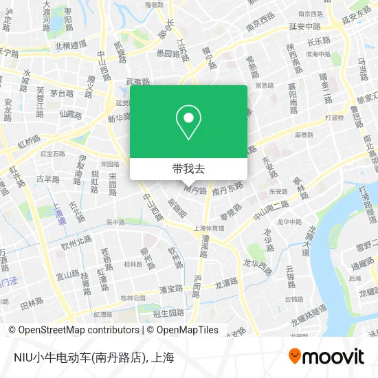 NIU小牛电动车(南丹路店)地图