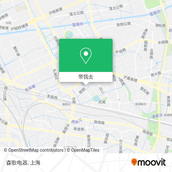 森歌电器地图