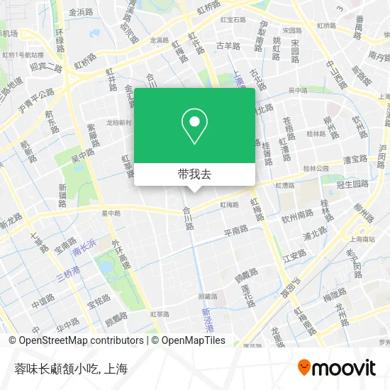 蓉味长顑颔小吃地图