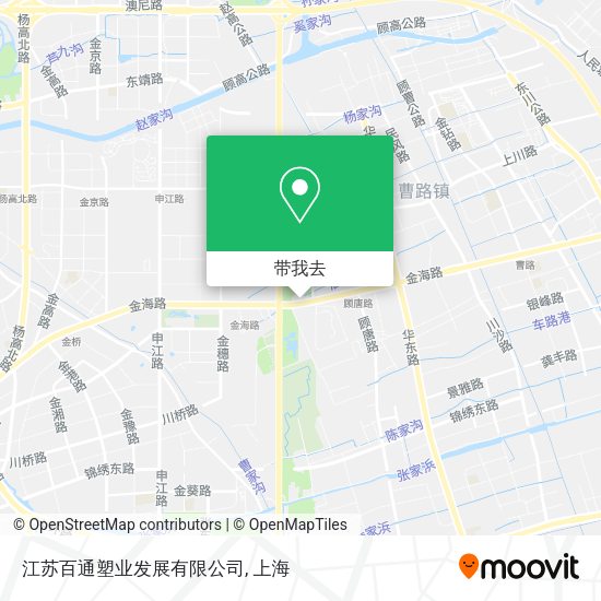 江苏百通塑业发展有限公司地图