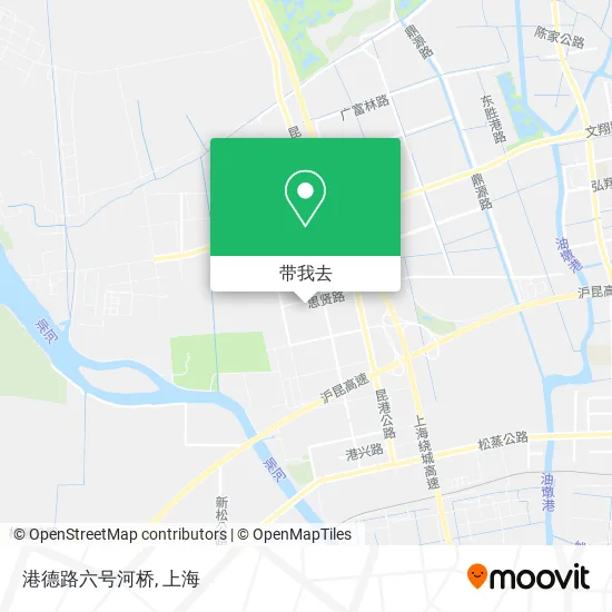 港德路六号河桥地图