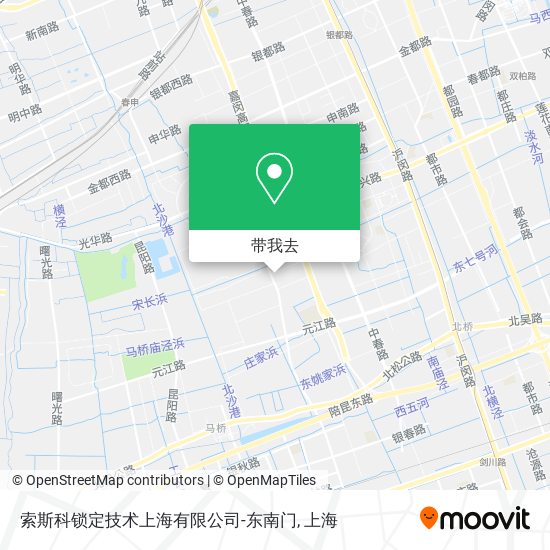 索斯科锁定技术上海有限公司-东南门地图
