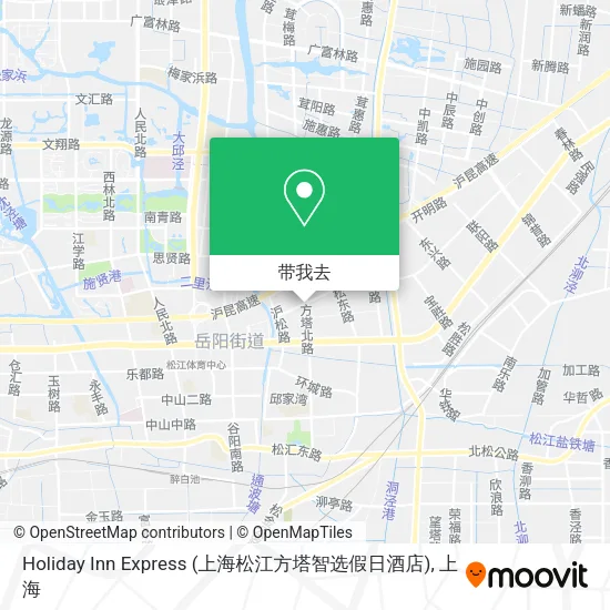 Holiday Inn Express (上海松江方塔智选假日酒店)地图