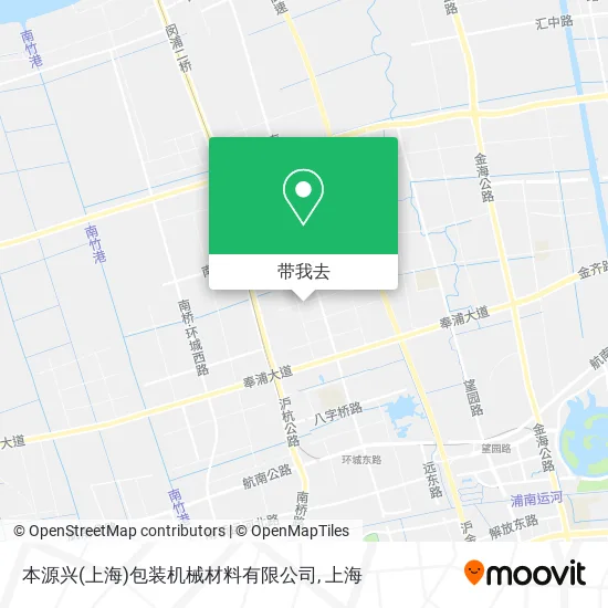 本源兴(上海)包装机械材料有限公司地图