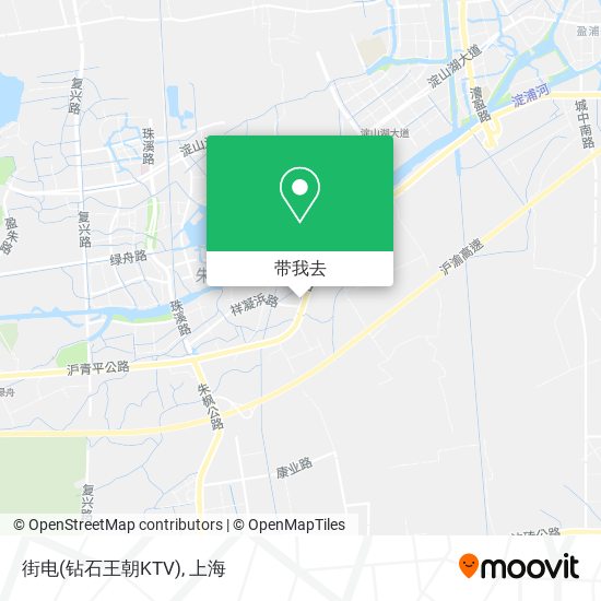 街电(钻石王朝KTV)地图