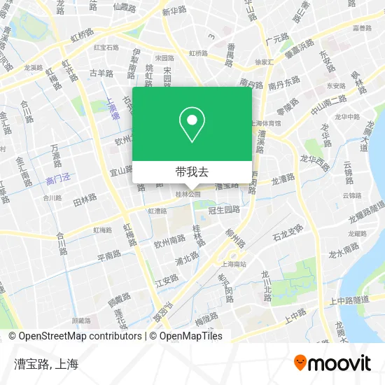 漕宝路地图