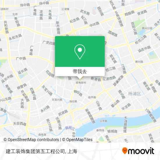 建工装饰集团第五工程公司地图