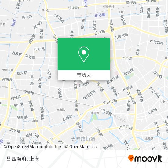 吕四海鲜地图