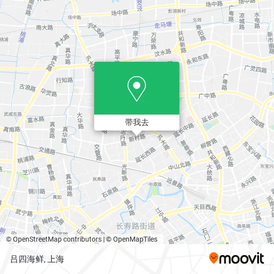 吕四海鲜地图