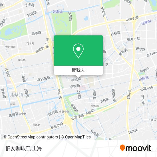 旧友咖啡店地图