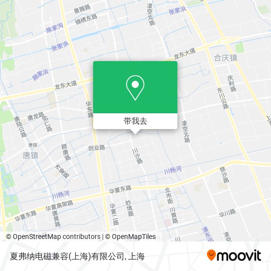 夏弗纳电磁兼容(上海)有限公司地图