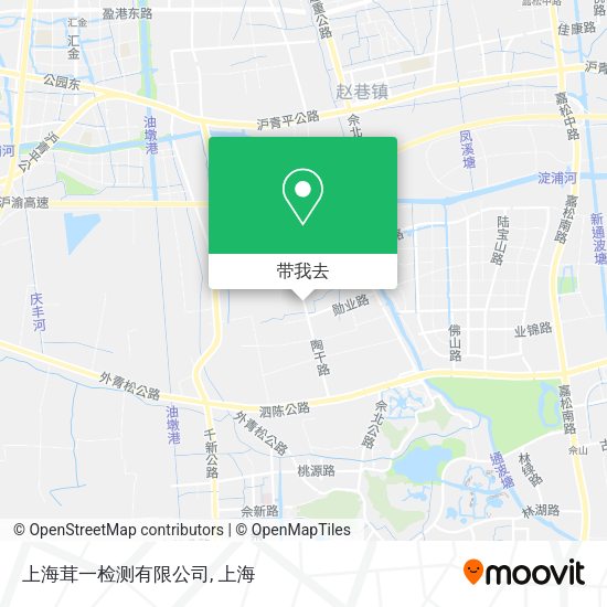 上海茸一检测有限公司地图