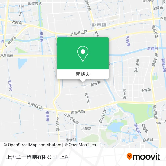 上海茸一检测有限公司地图