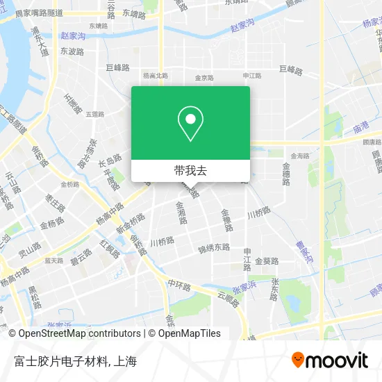 富士胶片电子材料地图