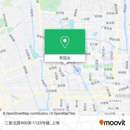 三新北路900弄-1123号楼地图