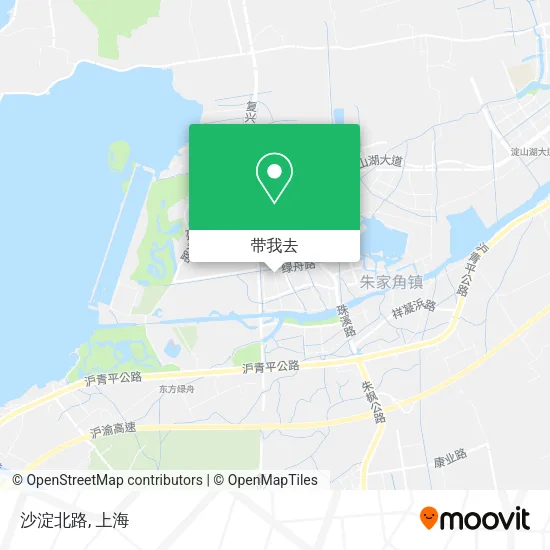沙淀北路地图