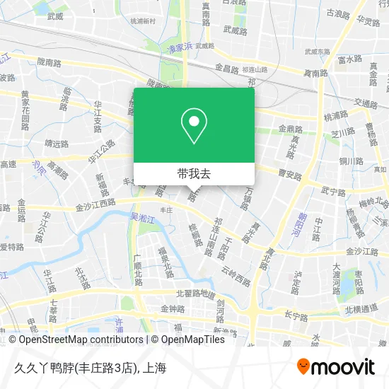 久久丫鸭脖(丰庄路3店)地图