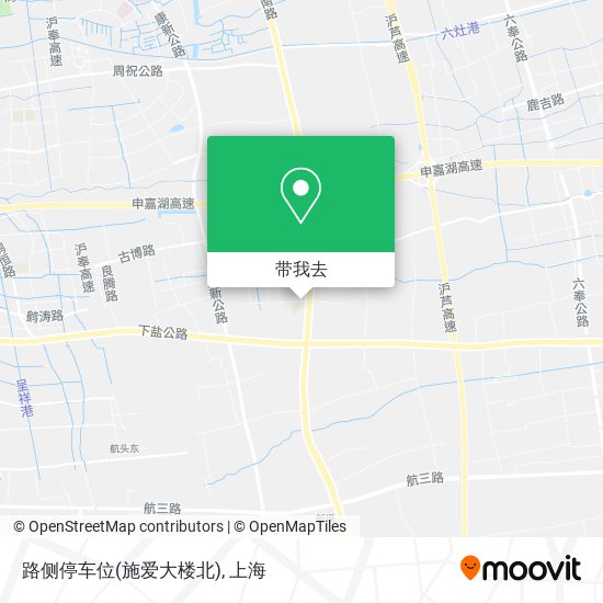 路侧停车位(施爱大楼北)地图