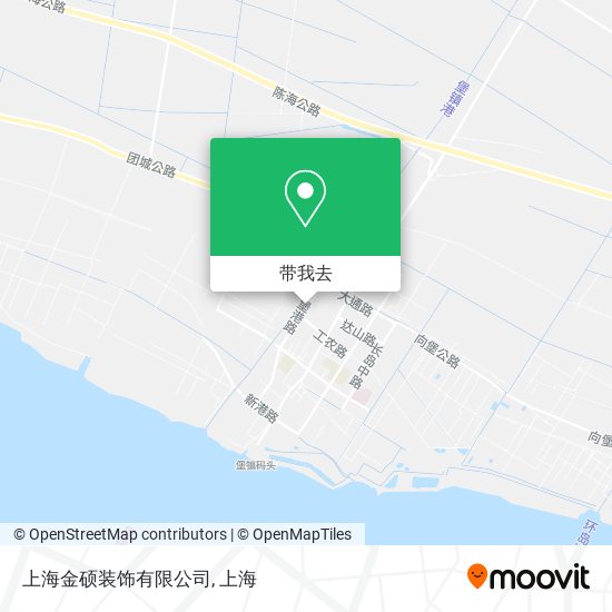 上海金硕装饰有限公司地图